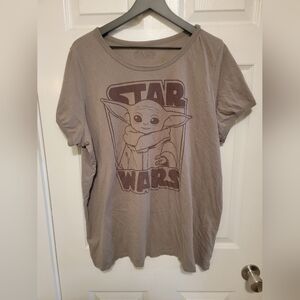 Torrid Star Wars Baby Yoda Tshirt size 3x